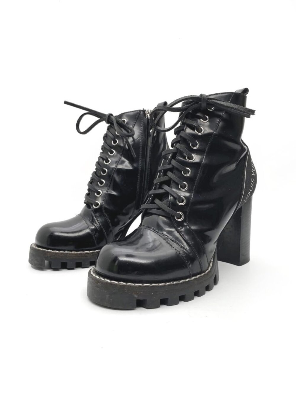 LV ankle boots - Star Trail - Black - IT38.5/US8.5 - Good condition